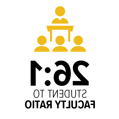 26 to 1 student to faculty ratio